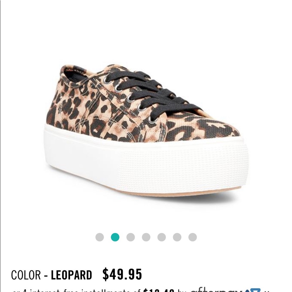 Steve madden emmi leopard sneakers